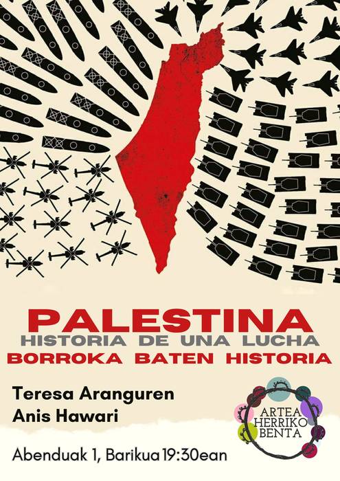 Palestinaren gaineko berbaldia Herriko Bentan