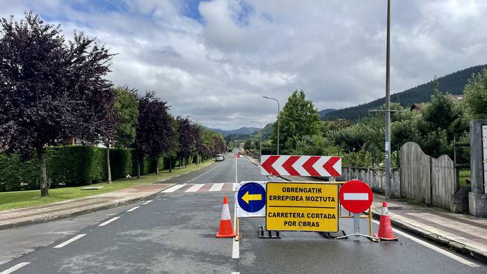 Abuztuaren amaierara arte luzatuko dira Astuiko errekatxoko lanak