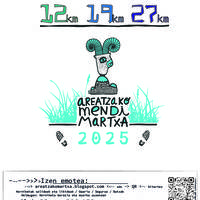 Izen-emotea Areatzako Mendi Martxan