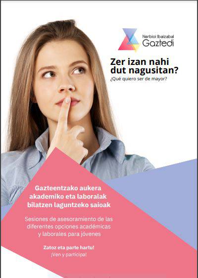 Aukera akademiko eta laboralei buruzko saioak
