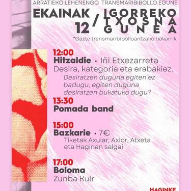 Arratiako lehenengo transmaribibollo eguna