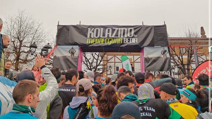 Edur eta lupetz artean jokatu da Kolazinoko Mendi Eguna Bedian