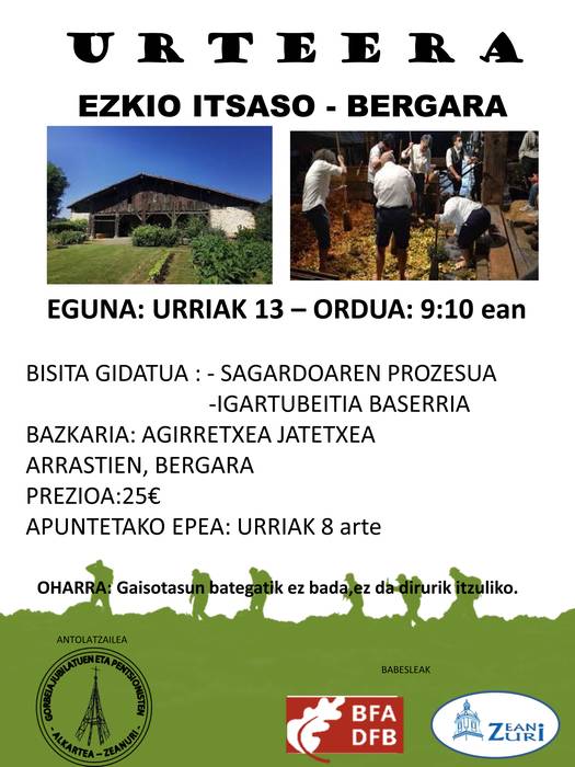 Jubilauen urtekerea