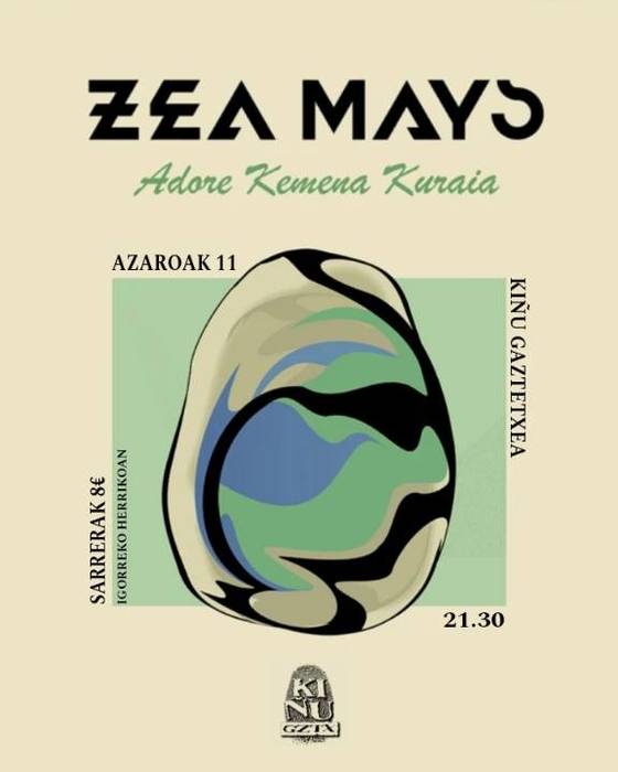 Zea Maysen kontzertua Kiñu Gaztetxean