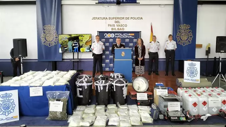 Estaduko 'speed' laborategi handienetakoa desartikulau dau Polizia Nazionalak Zeberion